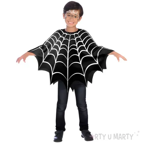 stroj dla dzieci pajeczyna poncho amscan rozm uniw