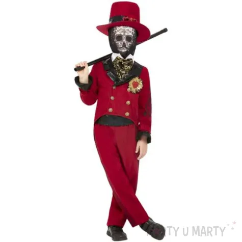 stroj dla dzieci pan mlody kosciotrup deluxe smiffys rozm 130 140 cm