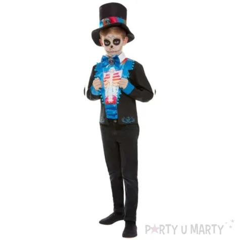 stroj dla dzieci pan mlody swieto zmarlych czarny smiffys rozm m