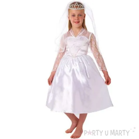 stroj dla dzieci panna mloda amscan rozm 6 8 lat