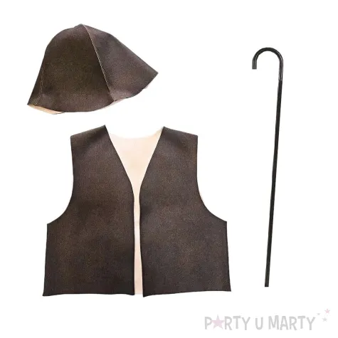 stroj dla dzieci pastuszek z laska partytino 110 116 cm