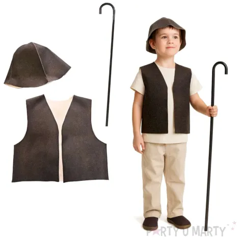 stroj dla dzieci pastuszek z laska partytino 98 104 cm