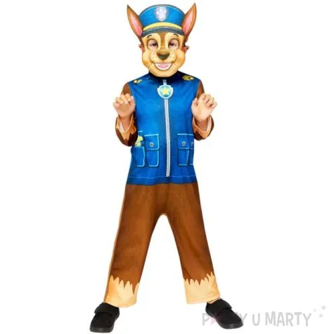 stroj dla dzieci paw patrol chase z maska amscan 4 6 lat