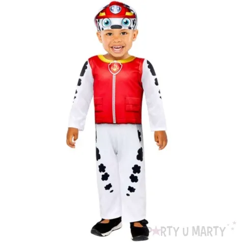 stroj dla dzieci paw patrol marshall z czapka amscan 1 5 2 lat