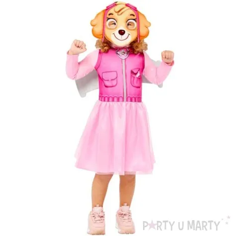 stroj dla dzieci paw patrol skye z maska amscan 3 4 lat