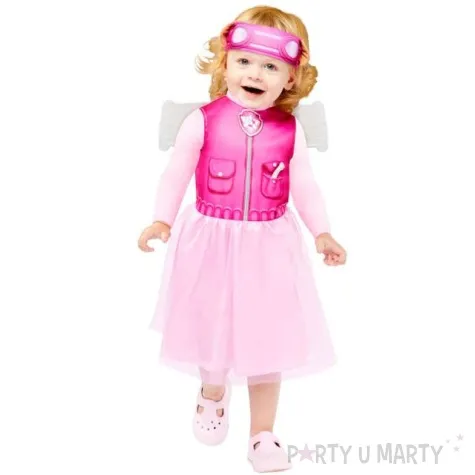 stroj dla dzieci paw patrol skye z opaska amscan 2 3 lat