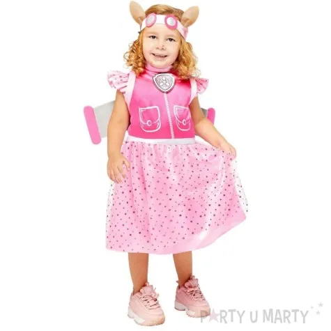 stroj dla dzieci paw patrol skye z opaska amscan 4 6 lat