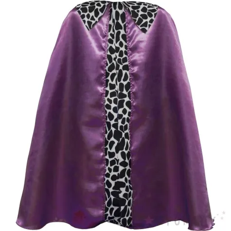 stroj dla dzieci peleryna krola kraszek fioletowa roz uniw