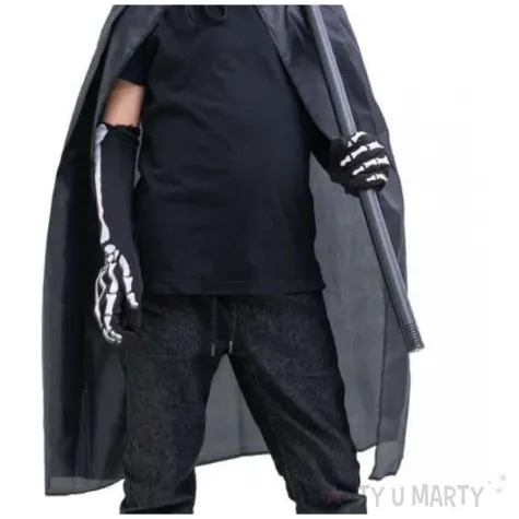 stroj dla dzieci peleryna smierci czarny partypal rozm 134 cm