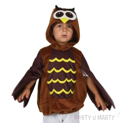 stroj dla dzieci peleryna sowa godan rozm 92 104 cm