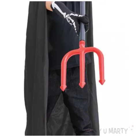 stroj dla dzieci peleryna wampir dracula czarny partypal rozm 164