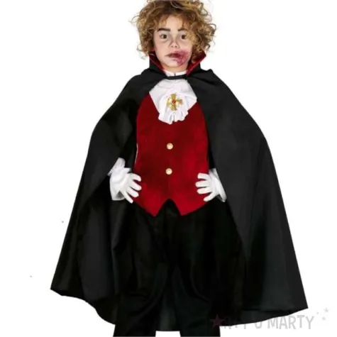 stroj dla dzieci peleryna wampir guirca rozm uniwersalny