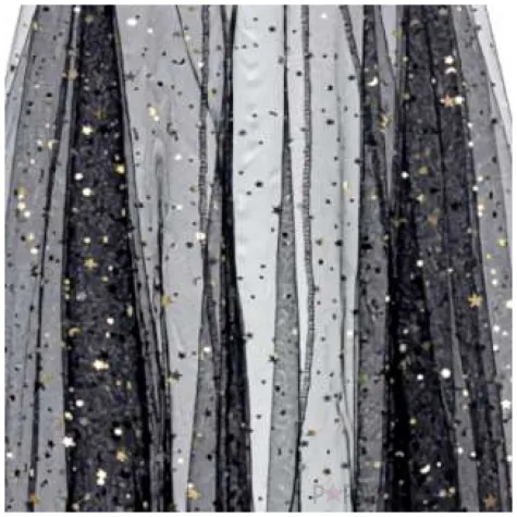 stroj dla dzieci peleryna z gwiazdkami czarna partydeco