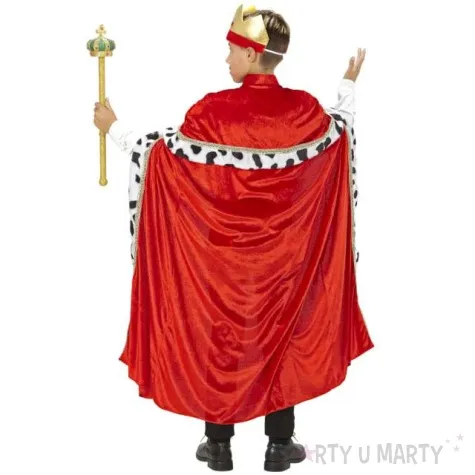 stroj dla dzieci peleryna z korona widmann 128 cm