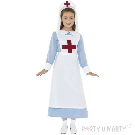 stroj dla dzieci pielegniarka i wojna swiatowa smiffys rozm 130 140 cm