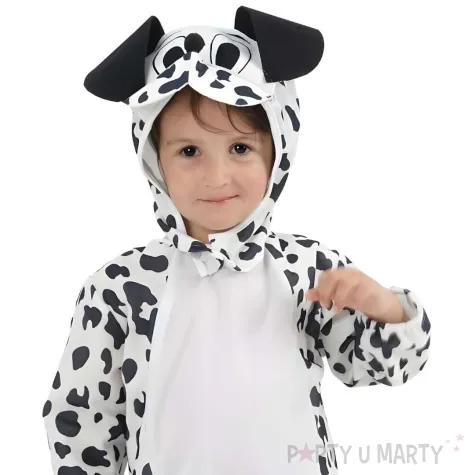 stroj dla dzieci pies dalmatynczyk kombinezon na karnawal godan rozm 92 104