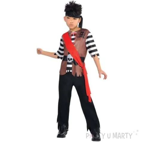 stroj dla dzieci pirat kapitan amscan rozm na wiek 8 10 lat