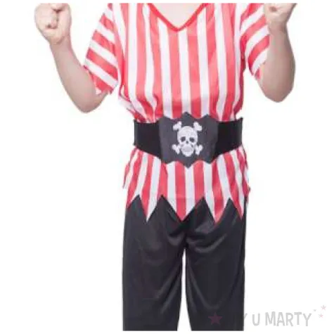 stroj dla dzieci pirat karmazynowy arpex rozm 120 130 cm