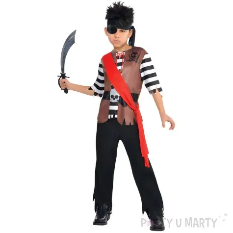 stroj dla dzieci pirat korsarz amscan rozm 152 164 cm