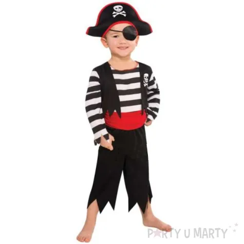 stroj dla dzieci pirat majtek amscan rozm 3 4 lata