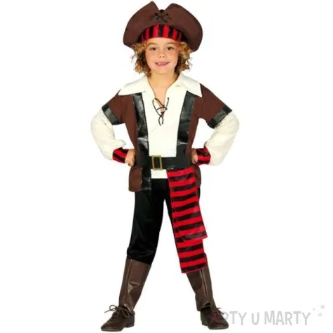 stroj dla dzieci pirat morski kolorowy guirca 10 12 lat