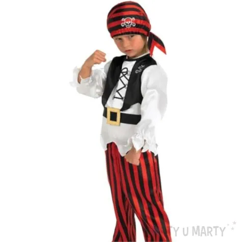 stroj dla dzieci pirat super party tino rozm 110 116