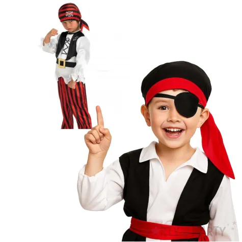 stroj dla dzieci pirat super party tino rozm 110 116 cm