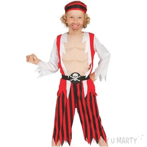 stroj dla dzieci pirat z karaibow guirca rozm 5 6 lat