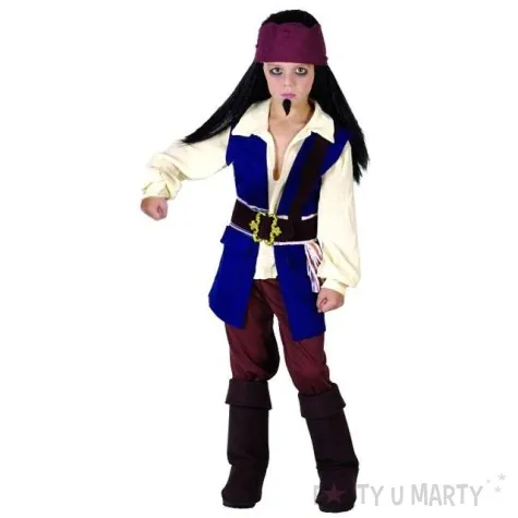 stroj dla dzieci pirat z karaibow roz 120 130