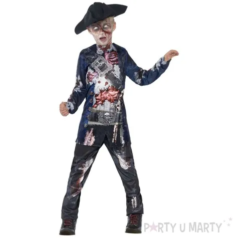 stroj dla dzieci pirat zombie smiffys rozm 116 128 cm