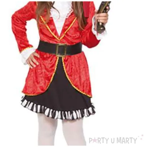 stroj dla dzieci piratka elegantka fyasa 122 134 cm