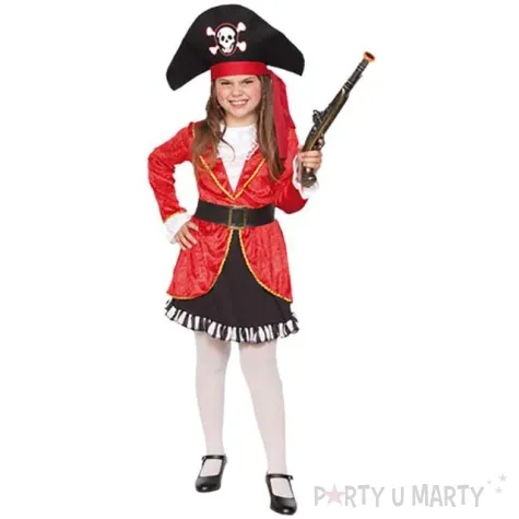 stroj dla dzieci piratka elegantka fyasa 140 152 cm