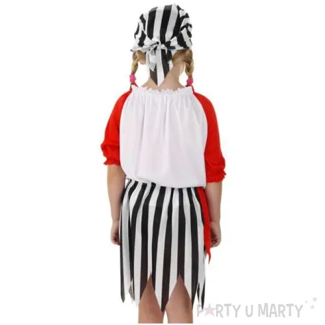 stroj dla dzieci piratka jackie folat rozm 116 134 cm