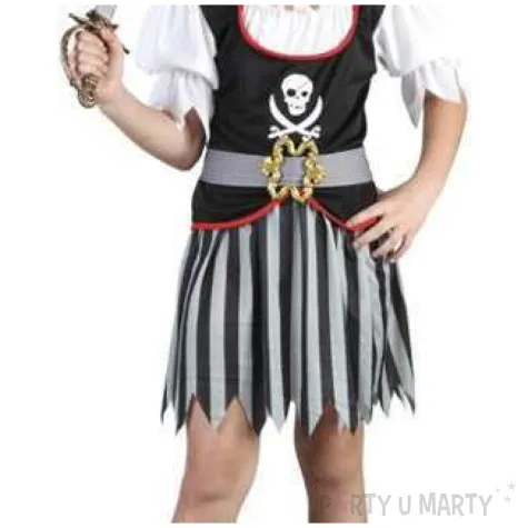 stroj dla dzieci piratka kapitan partytino 122 128 cm