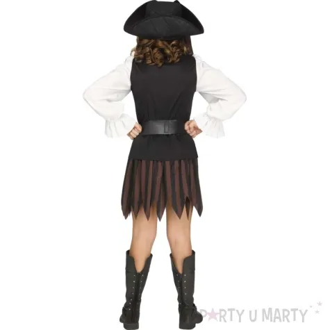 stroj dla dzieci piratka korsarka z karaibow partytino 122 128 cm