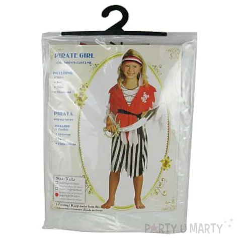 stroj dla dzieci piratka roz 110 120