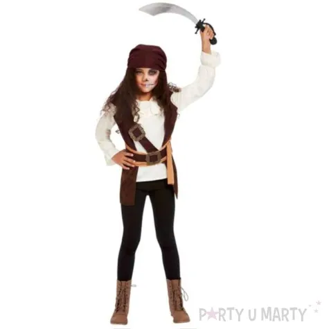 stroj dla dzieci piratka smiffys 116 128 cm