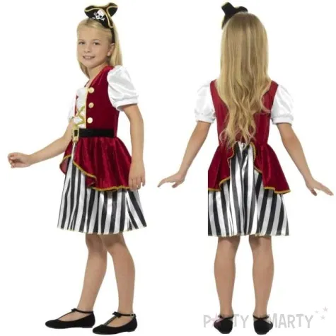 stroj dla dzieci piratka sonia smiffys rozm 116 128 cm