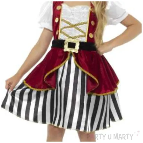 stroj dla dzieci piratka sonia smiffys rozm 130 140 cm