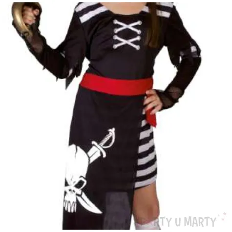 stroj dla dzieci piratka w kapeluszu arpex rozm 120 130 cm