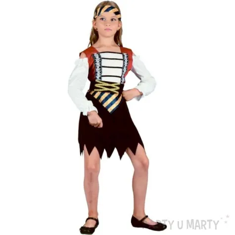 stroj dla dzieci piratka waleczna godan 120 130 cm