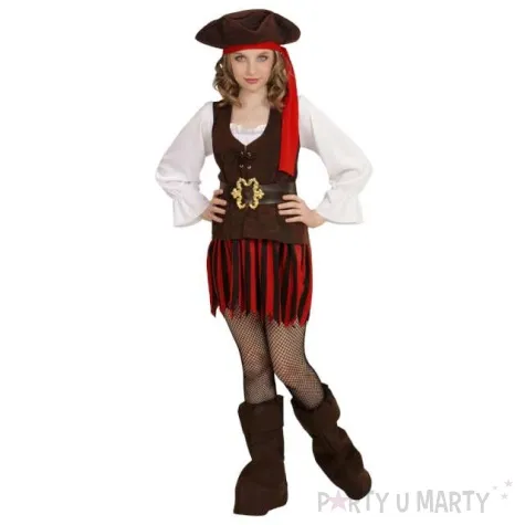 stroj dla dzieci piratka widmann 134 146 cm