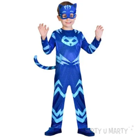 stroj dla dzieci pj masks kotboy amscan rozm 7 8 lat