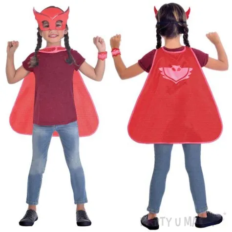 stroj dla dzieci pj masks sowella premium amscan rozm 4 8 lat