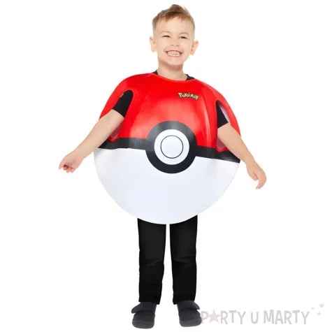 stroj dla dzieci pokeball pokemon amscan rozm 128 152 cm