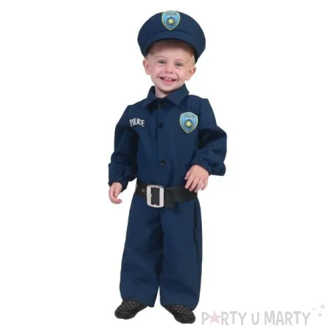 stroj dla dzieci policjant funny fashion rozm 92 cm