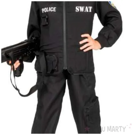 stroj dla dzieci policjant swat funny fashion 128 cm