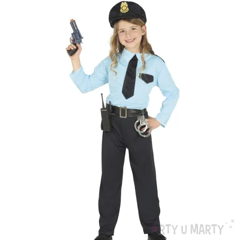 stroj dla dzieci policjant usa guirca rozm 3 4 lata