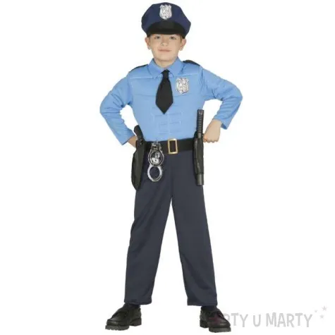 stroj dla dzieci policjant usa guirca rozm 7 9 lat