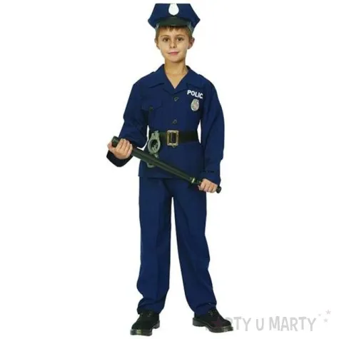 stroj dla dzieci policjant usa rozm 140 146